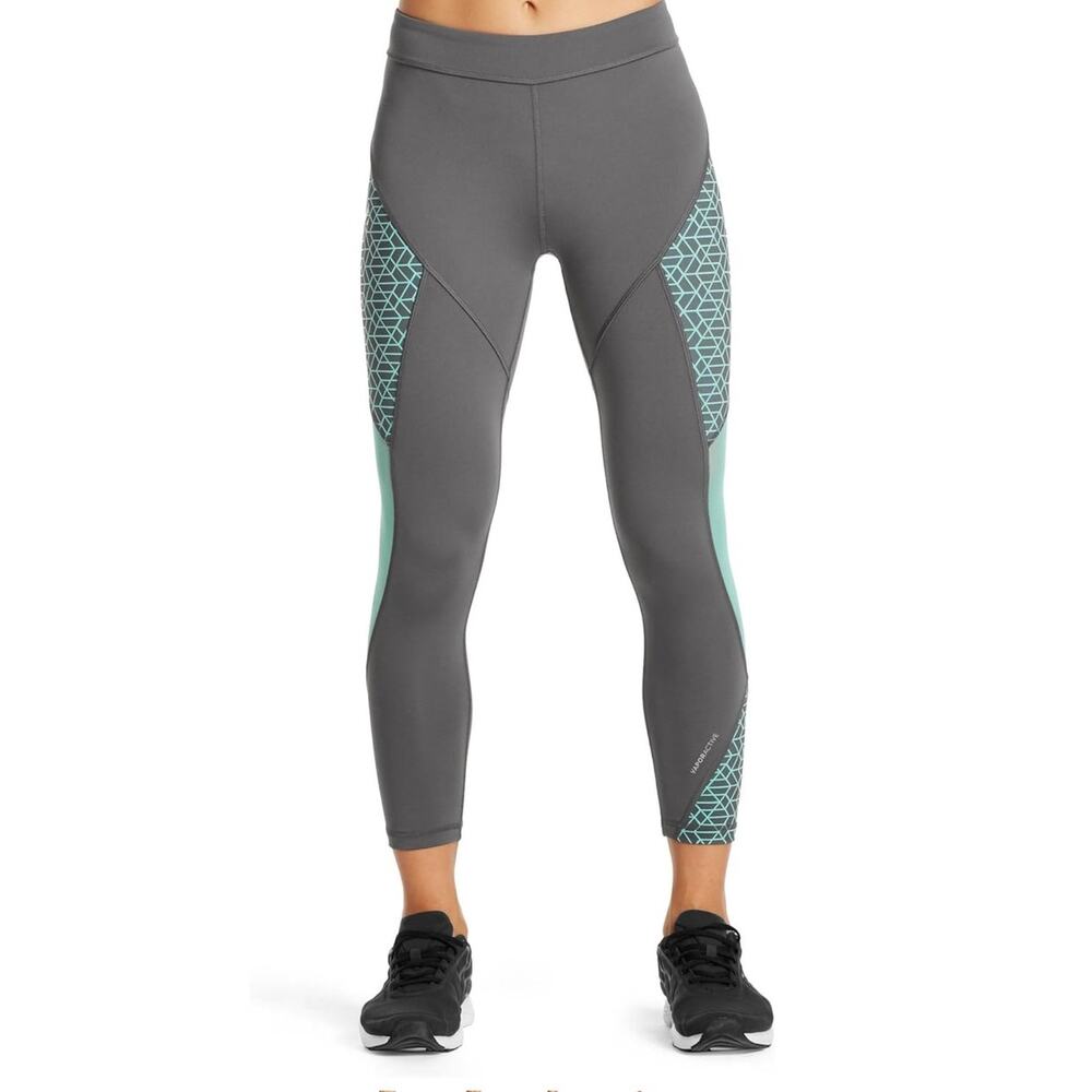 MISSION Women's Vaporactive Radiate Cropped Yoga Leggings bundle of 2 large - Picture 2 of 11